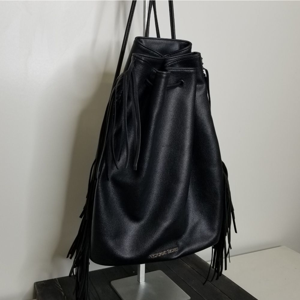 Victoria's‎ Secret Faux Leather Fringe Back… - Picture 4 of 13